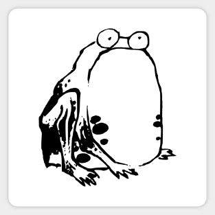 the greatest frog Sticker